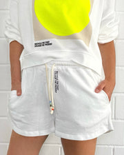 Sweat Shorts KANSAS in Weiß