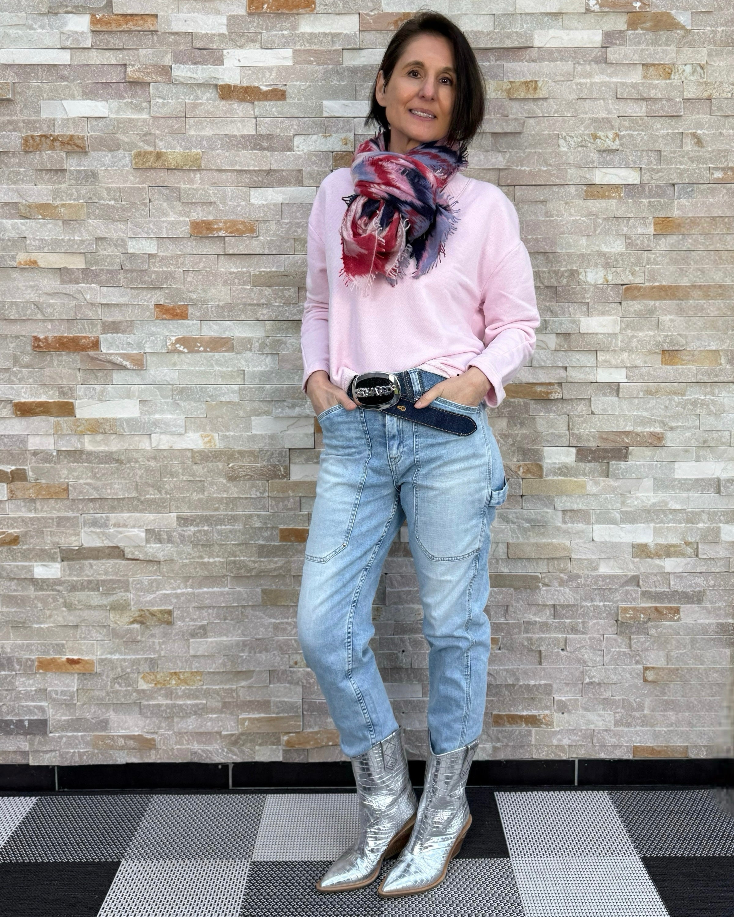 Jeans loose fit UNION Hellblau