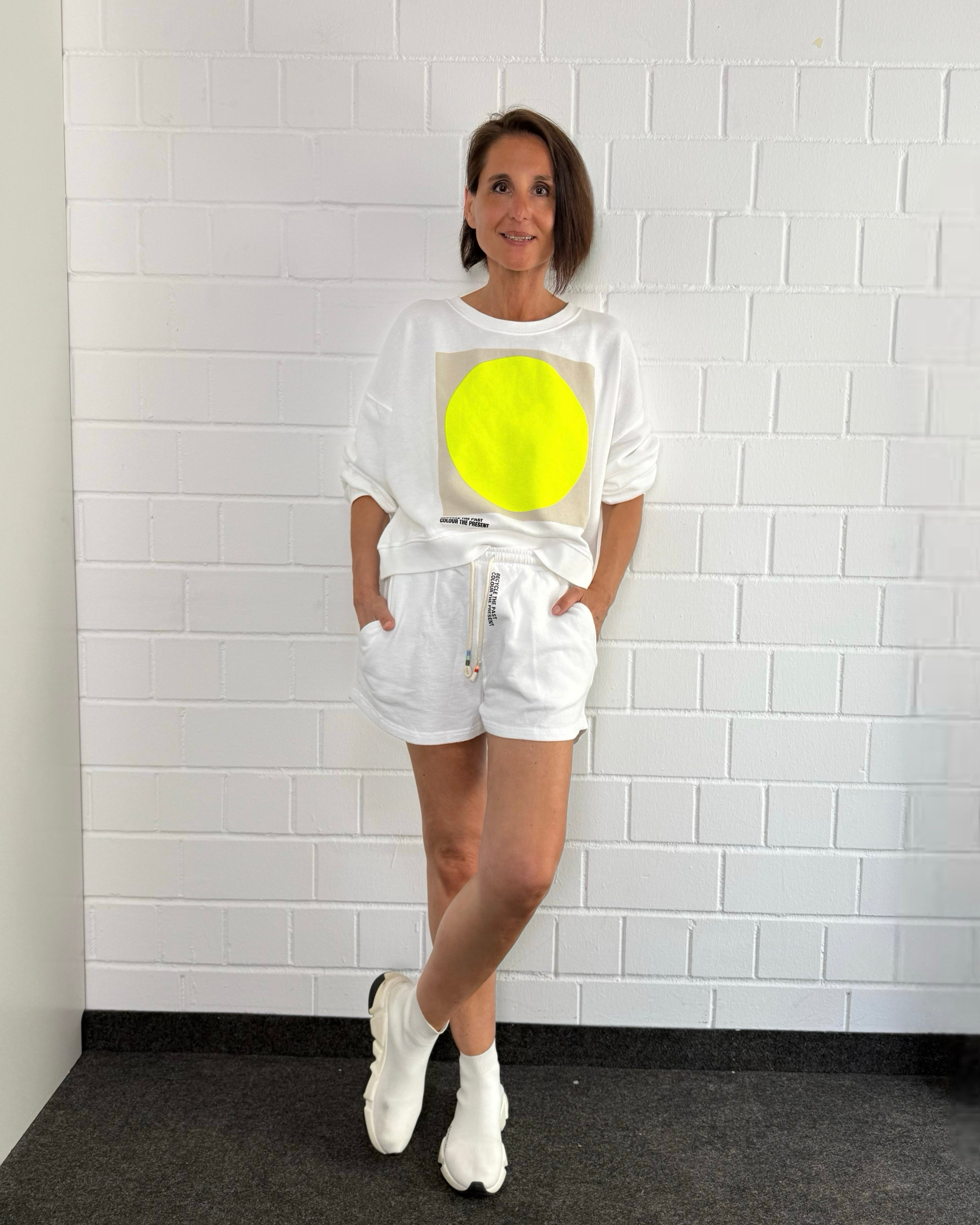 Sweat Shorts KANSAS in Weiß