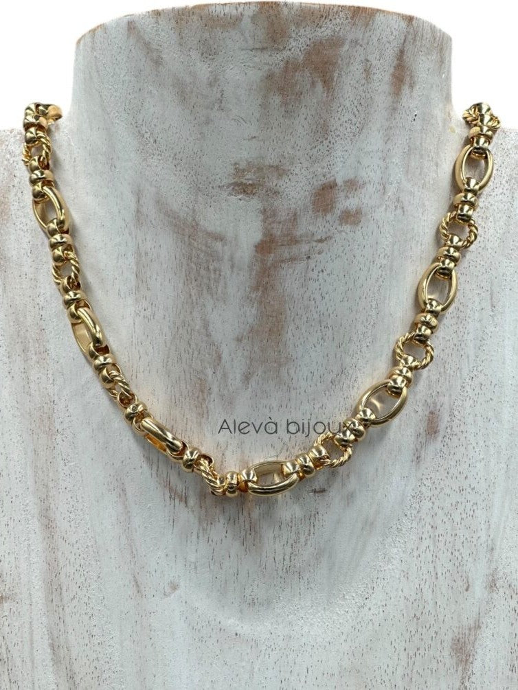 Giederkette Eighty 45cm Gold