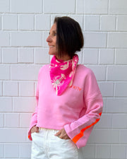 Cashmere Bandana Lobster Pink