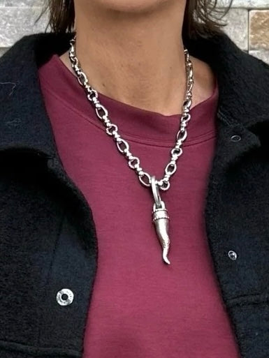 Giederkette Eighty 45cm Silber