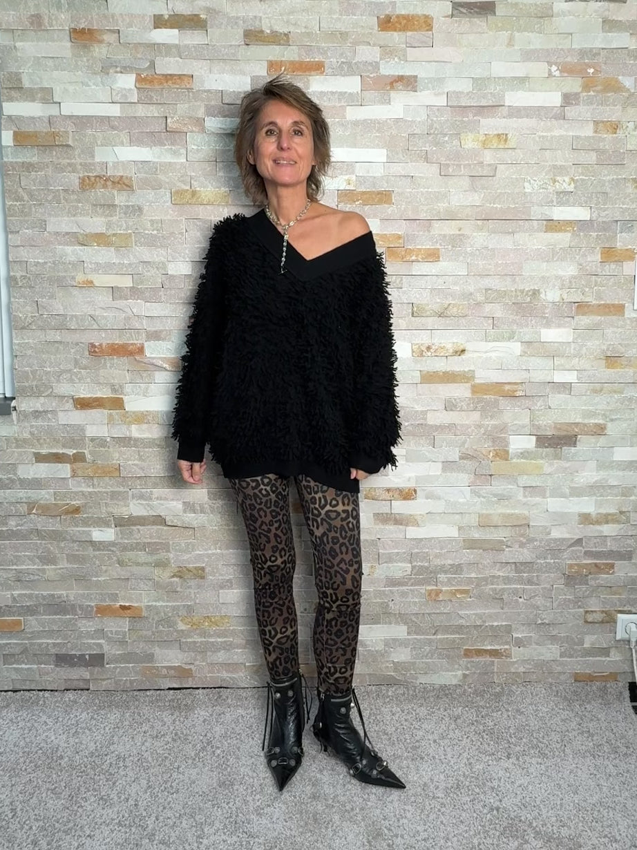 Video laden: Leggings AOP in Animal Print