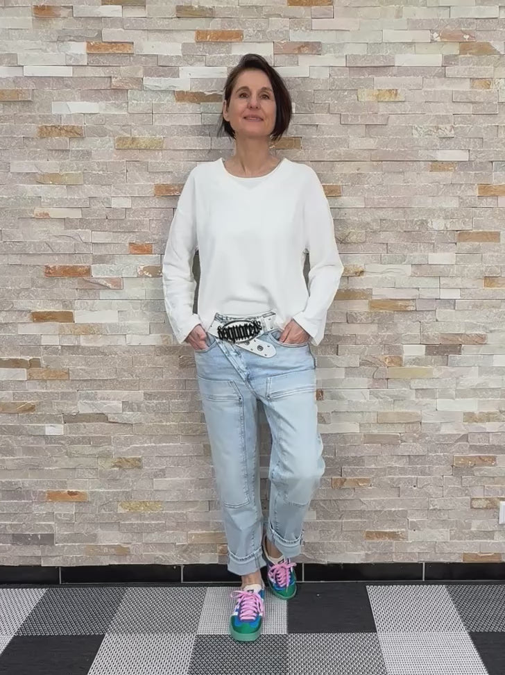 Video laden: Cross Fit Jeans COSY 2 POCKET Hellblau