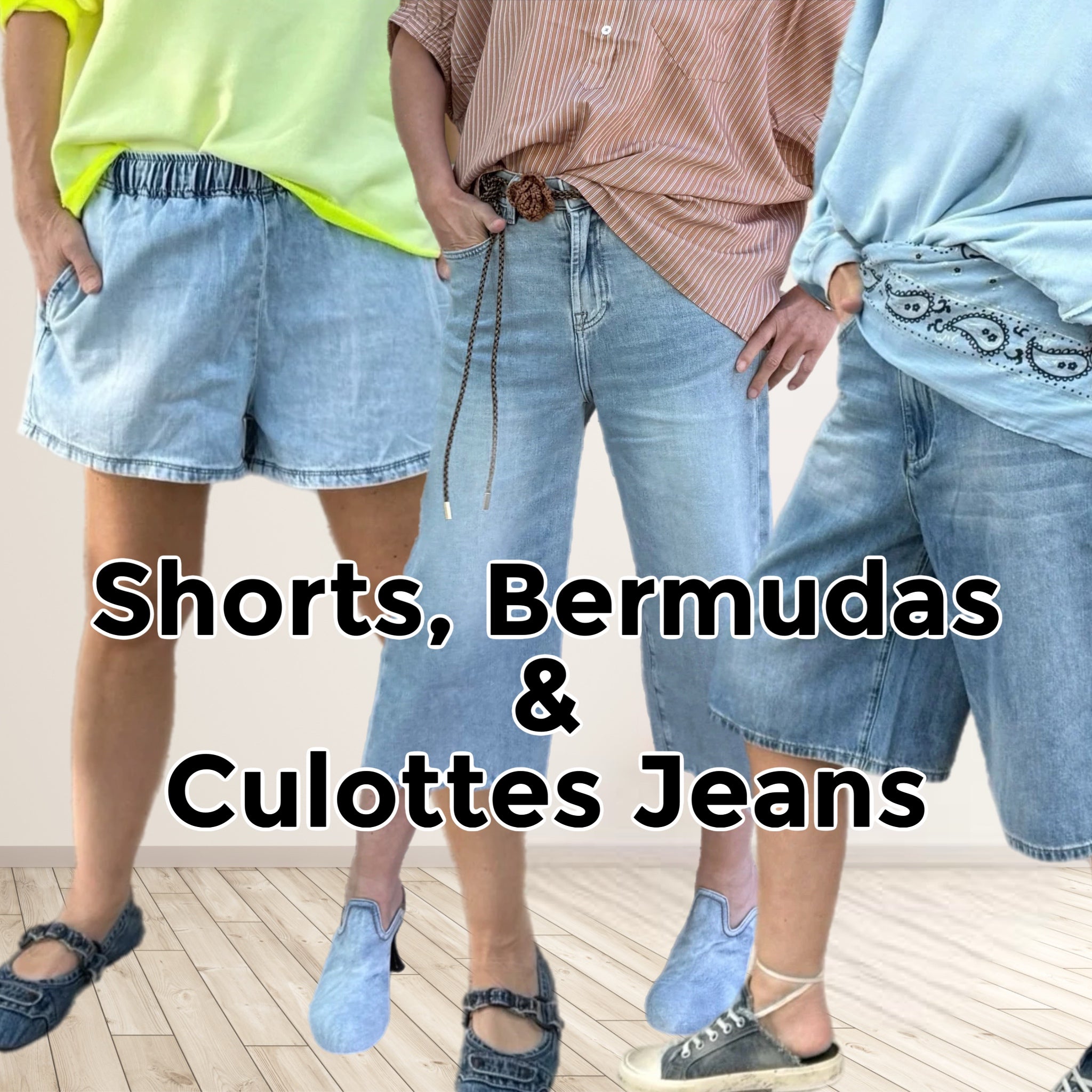 Culottes, Bermudas & Shorts