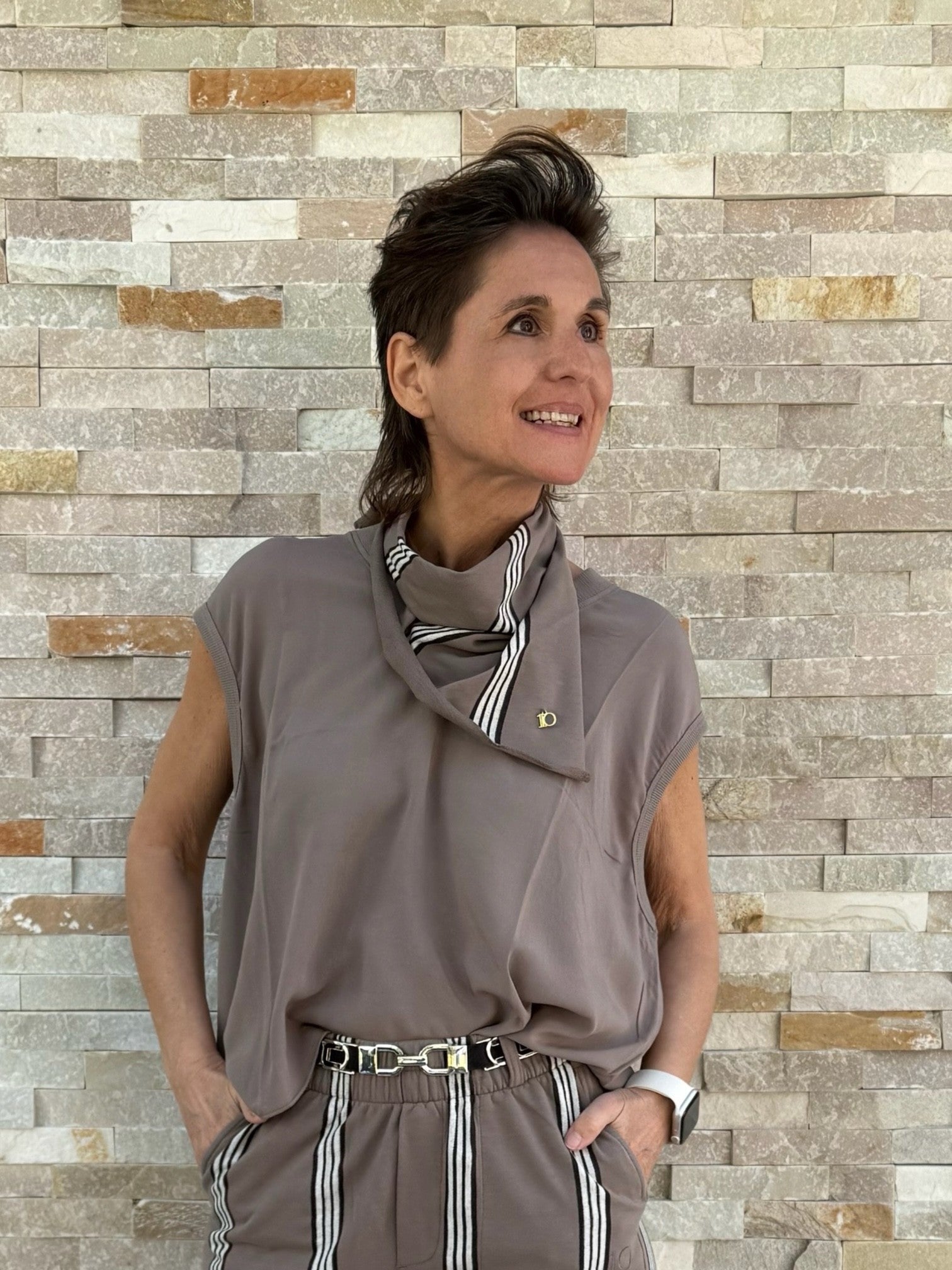 Bandanas Tuch Streifen Moonrock