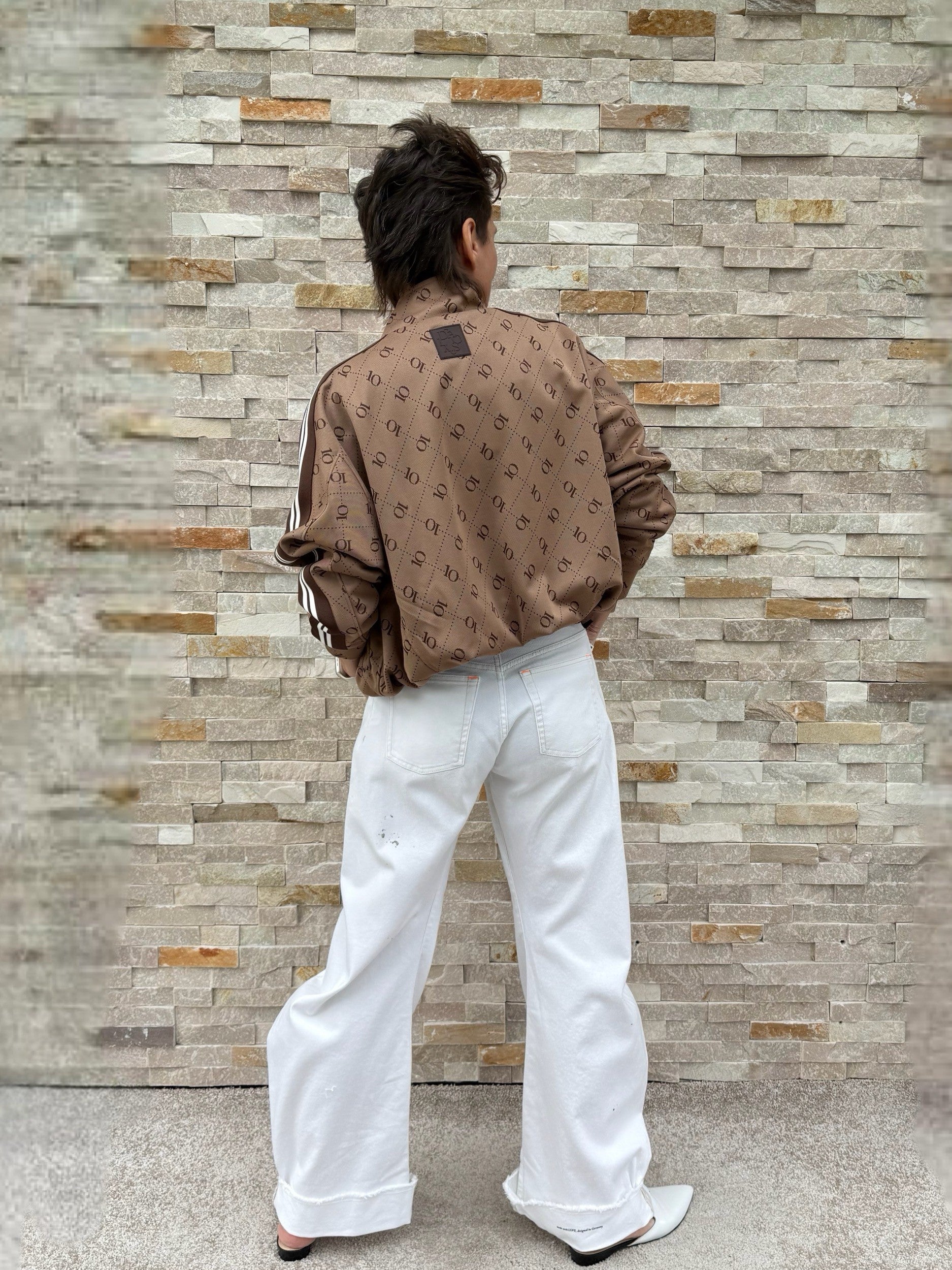 Blouson Track Jacket Monogram in Toffee