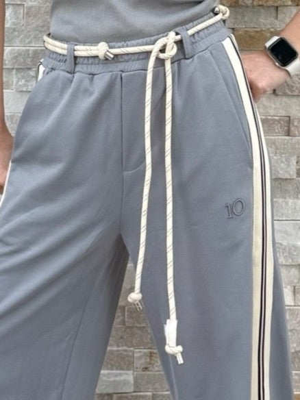 Kordel Gürtel in Ecru