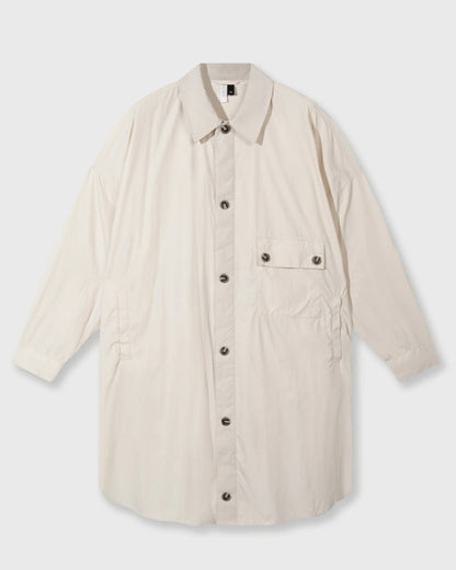 Overshirt Jacke Hellbeige