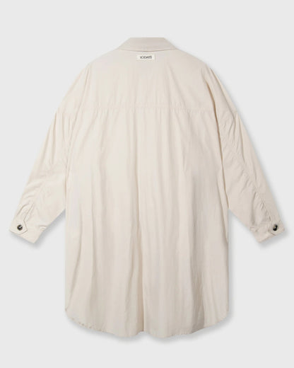 Overshirt Jacke Hellbeige
