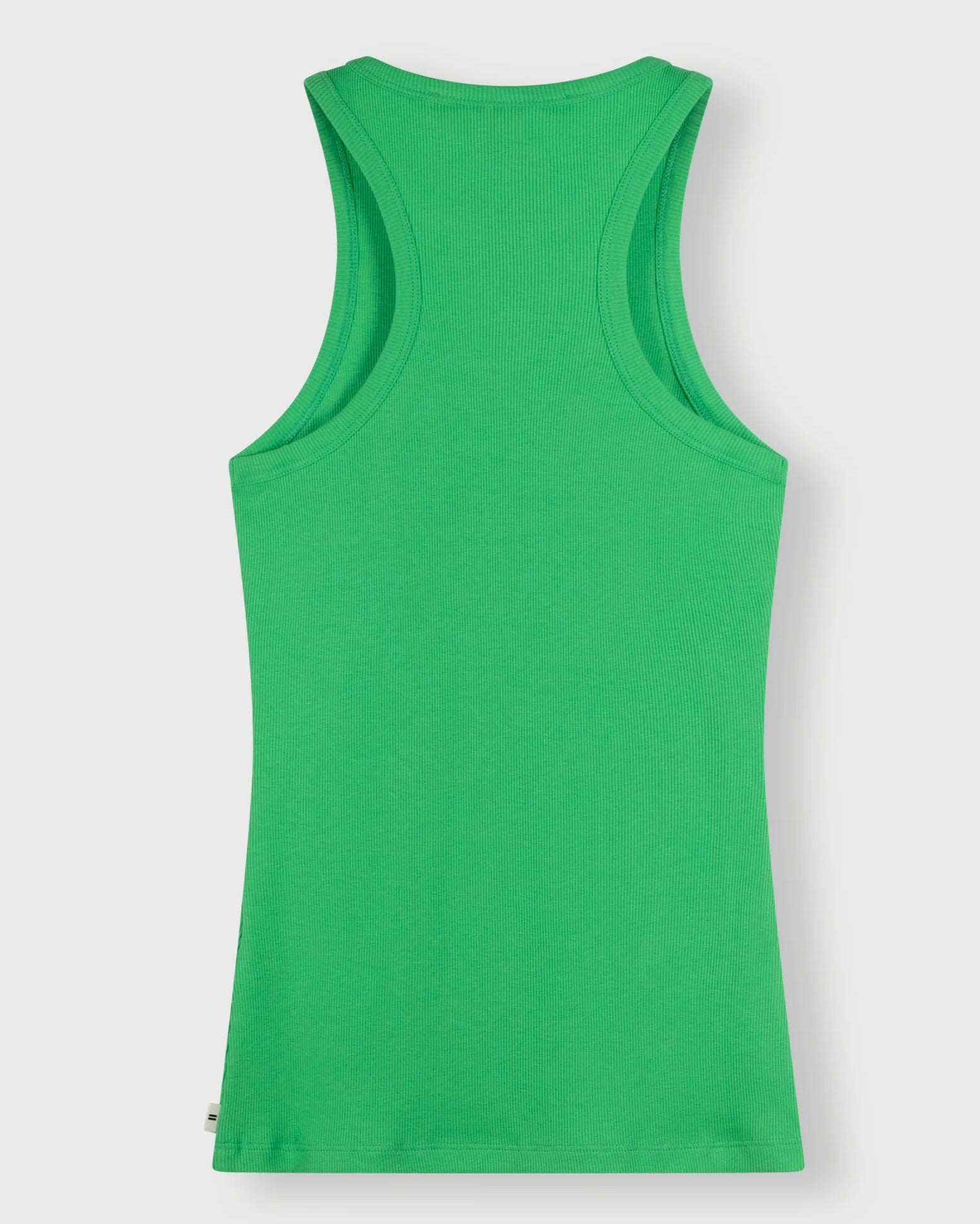 Tank Top Rippe Apfelgrün