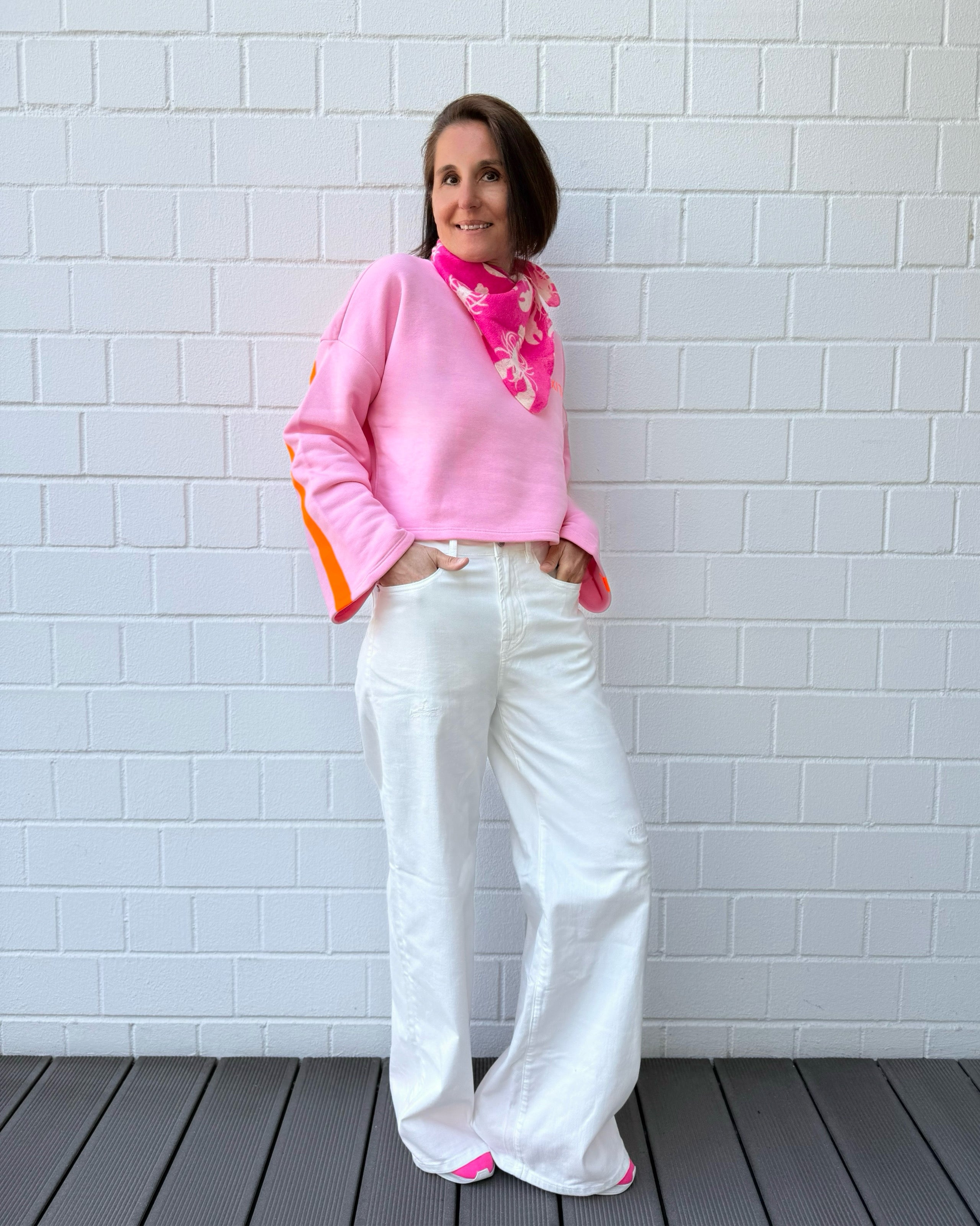 Cashmere Bandana Lobster Pink