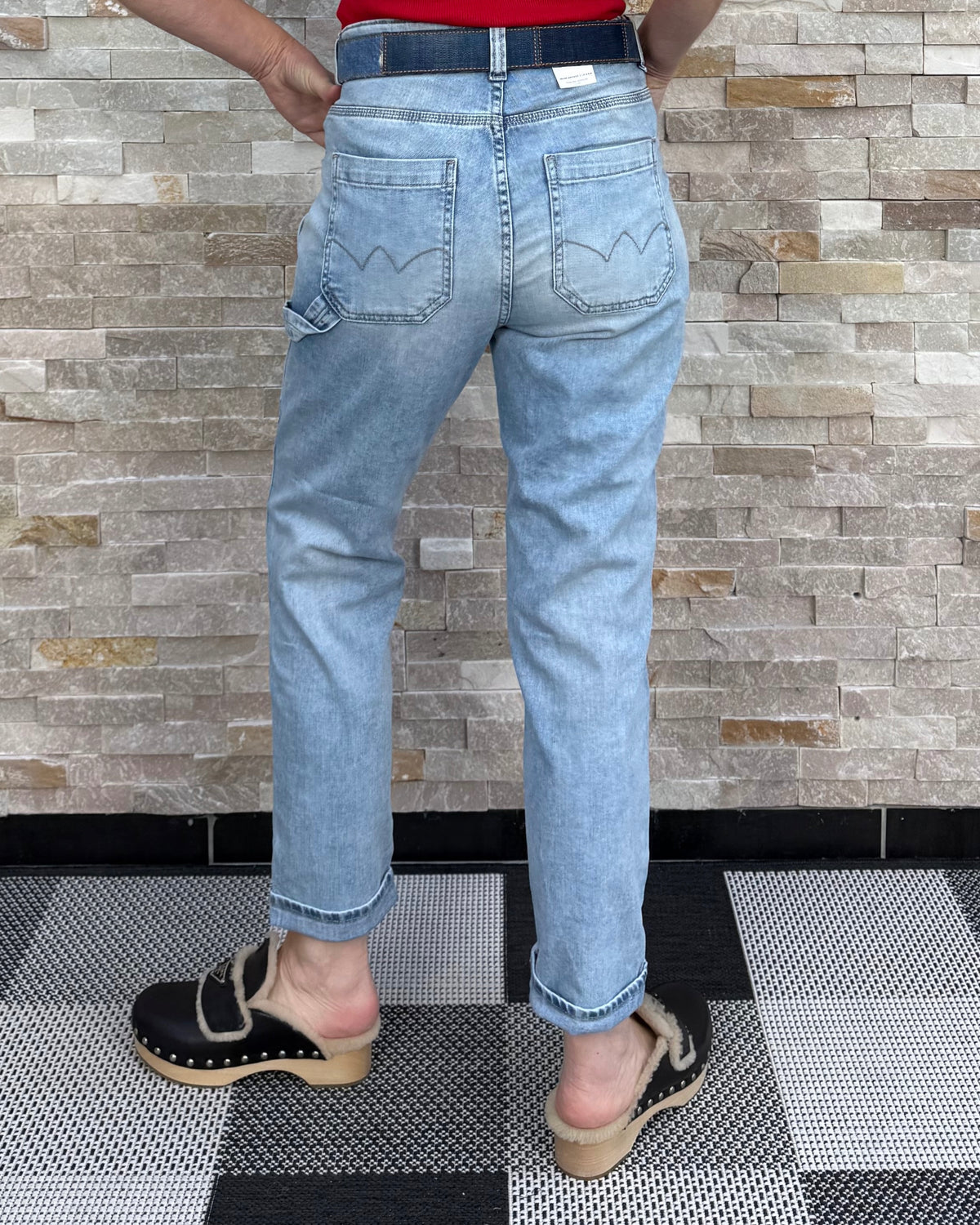 Jeans loose fit UNION light blue