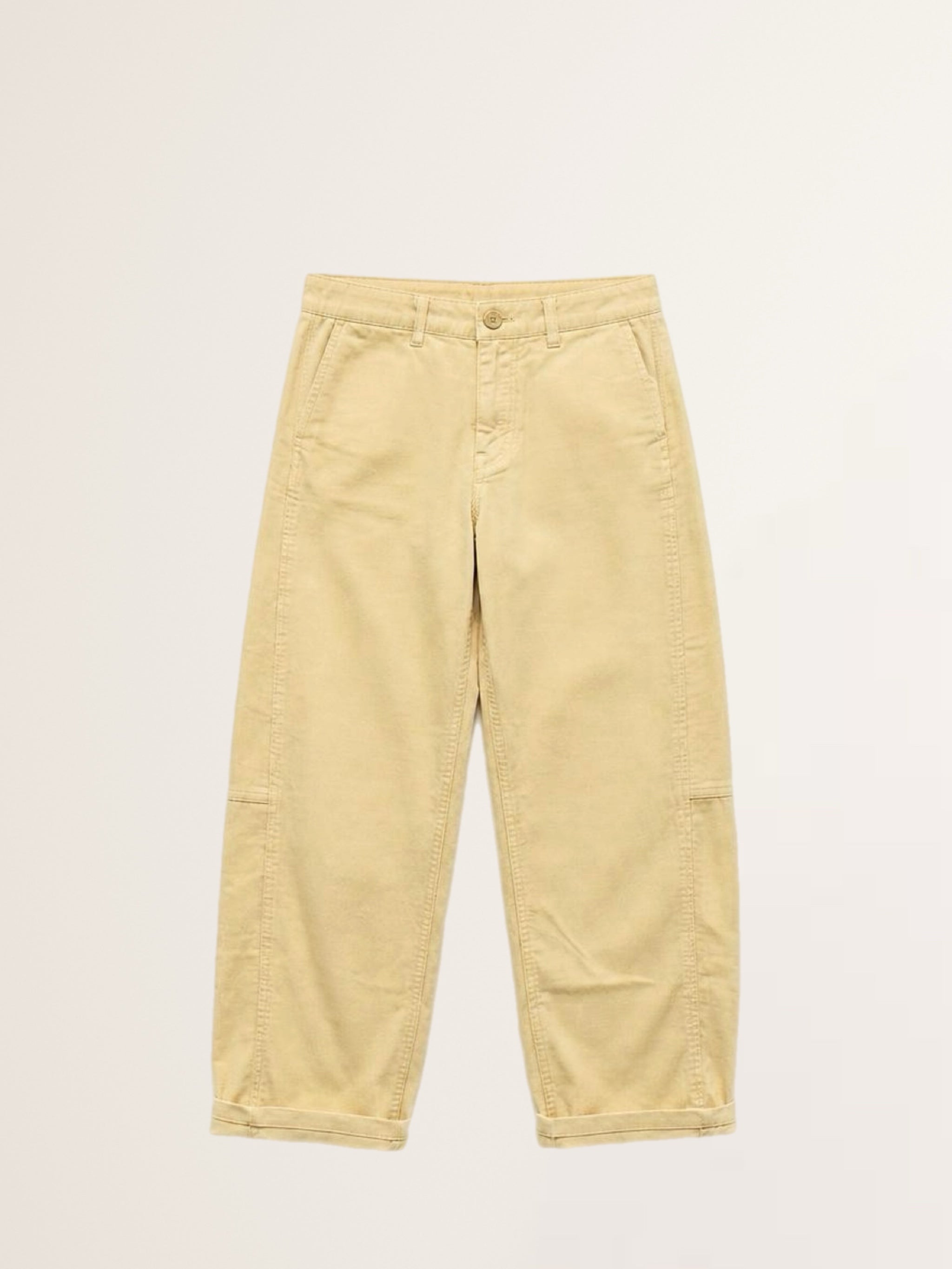 Barrel Jeans O-Shape in Yellow