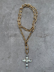 Lange Halskette Sorrento slim 90cm vergoldet glänzend