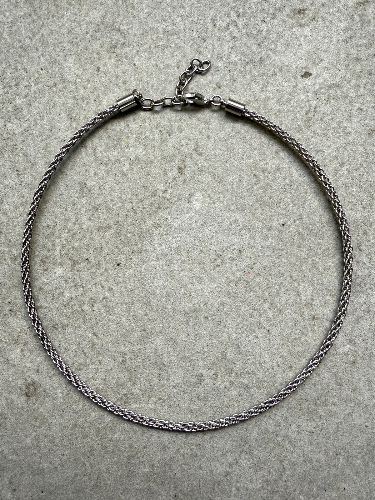 TORCHON ARGENTO necklace in silver