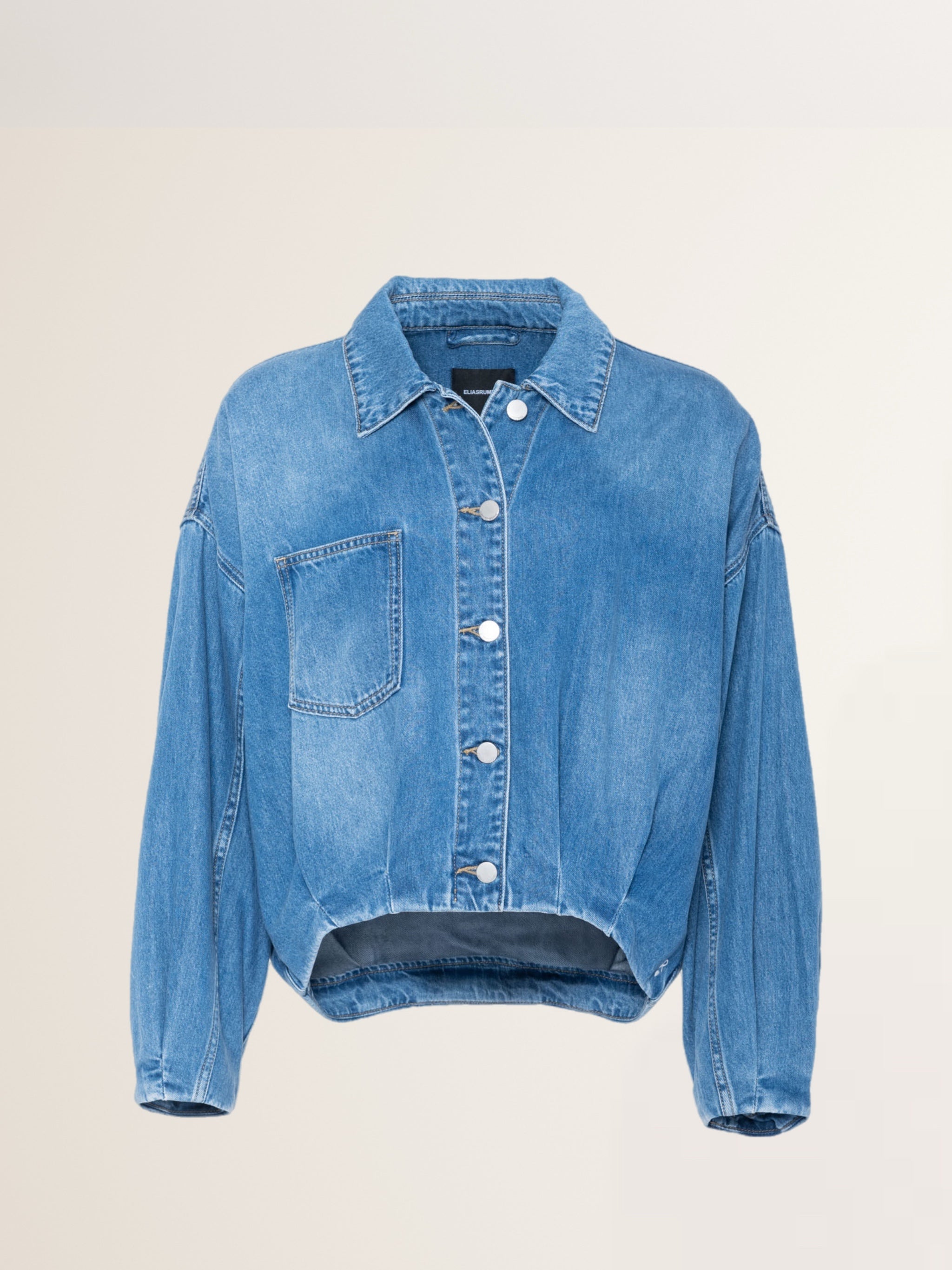 Kurzjacke ER HEROSA in Jeansoptik palermo blue