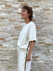 1/2 Sweatshirt "short sleeve sweater patch" in cleansing kit