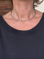 TORCHON ARGENTO necklace in silver