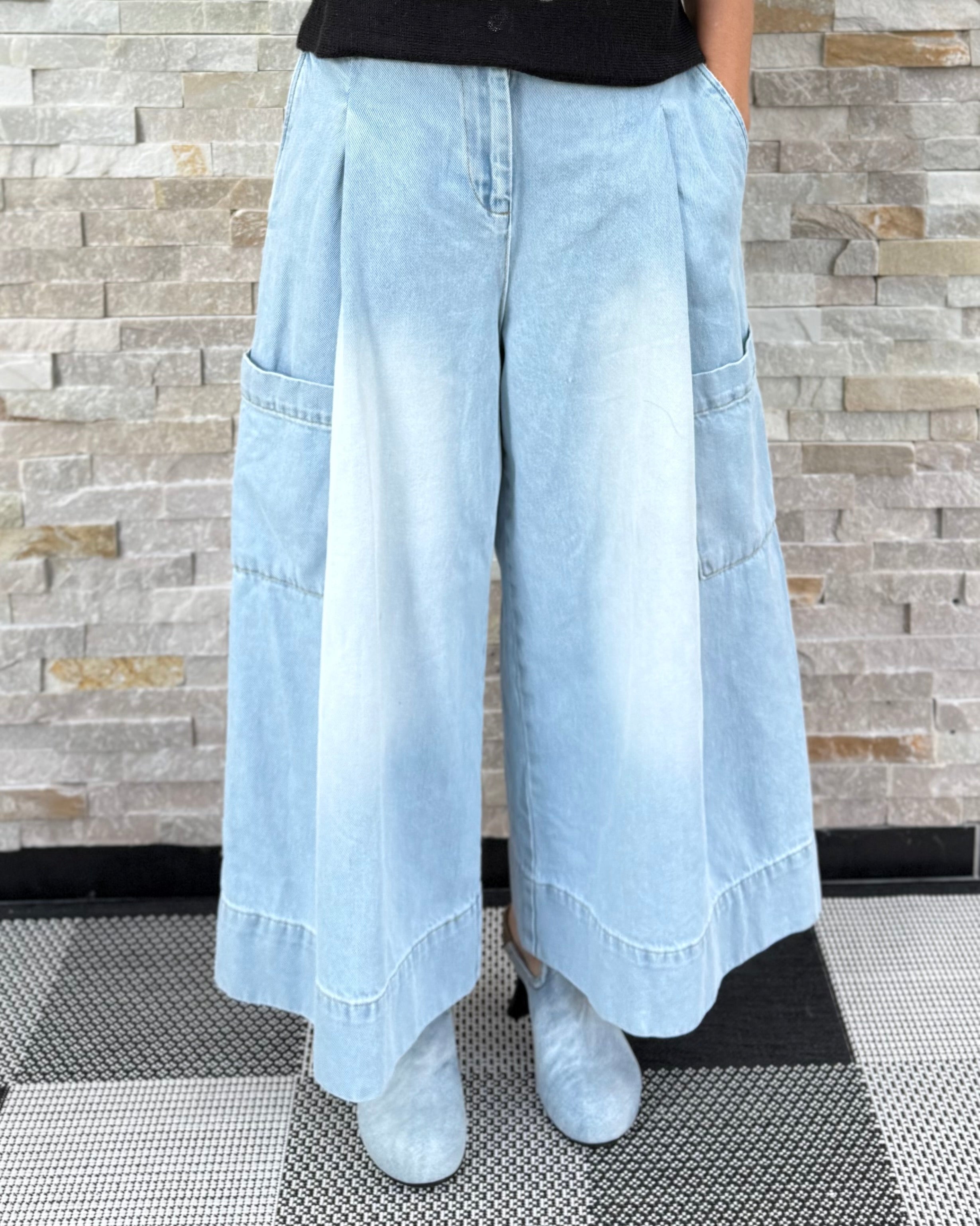 Jeans Culotte light Blue