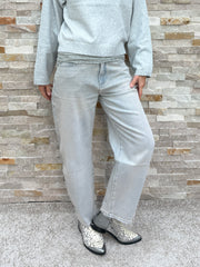 O-Shape Jeans YOANA in Sunrice Blue