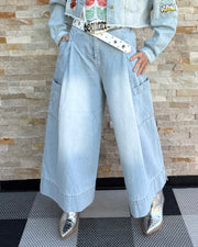 Jeans Culotte light Blue