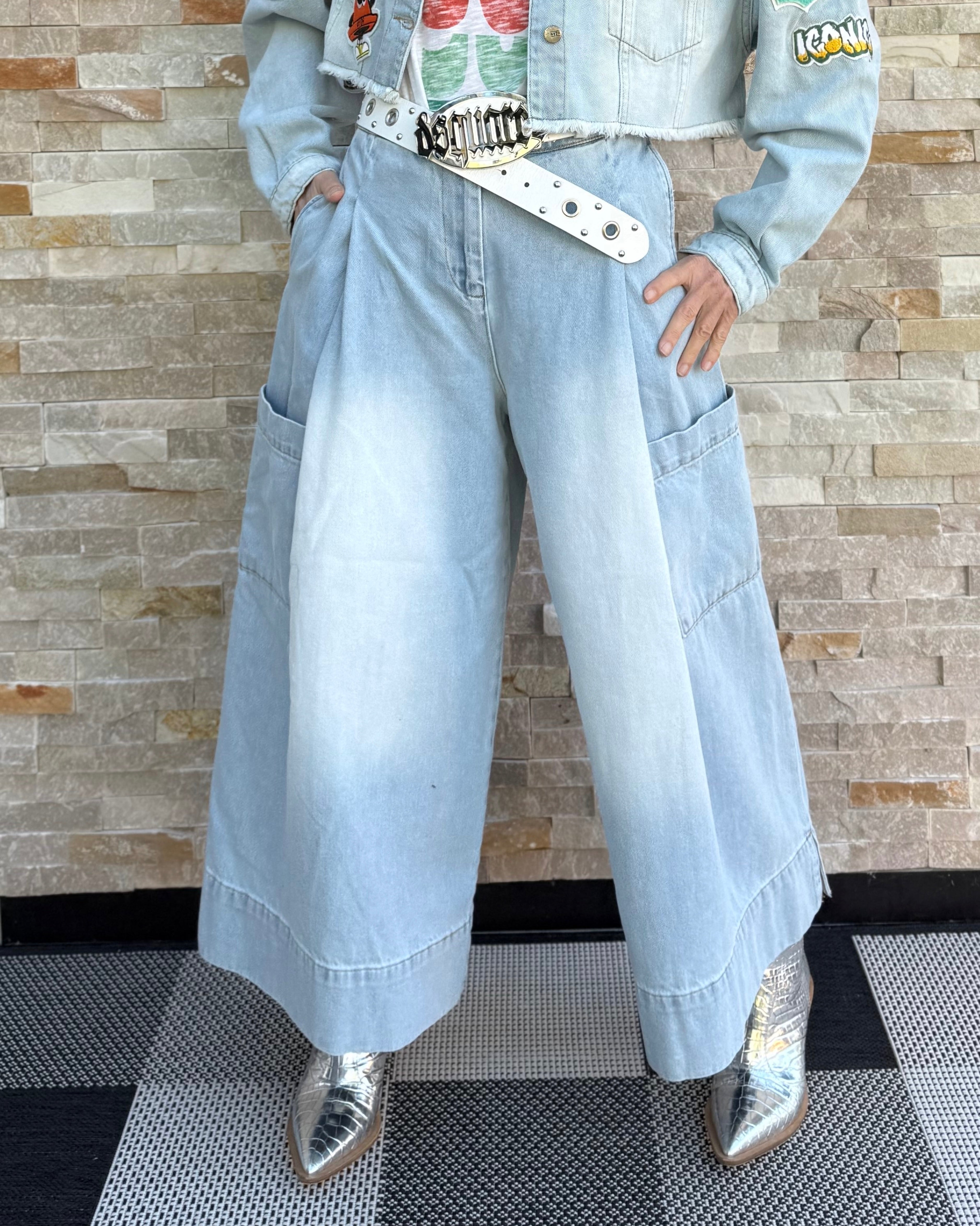 Jeans Culotte light Blue
