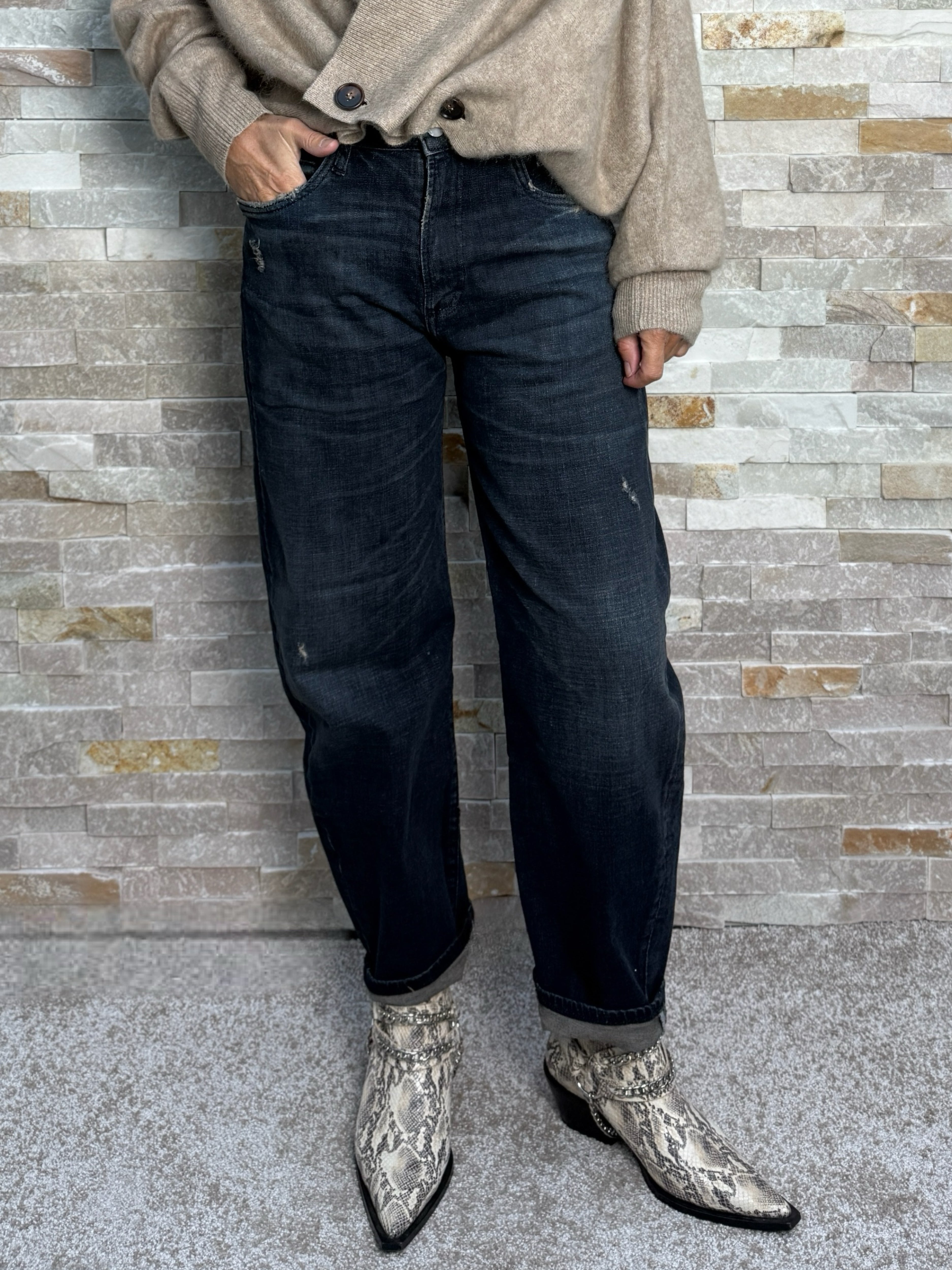 Jeans YOANA O-Shape Lazy Blue 