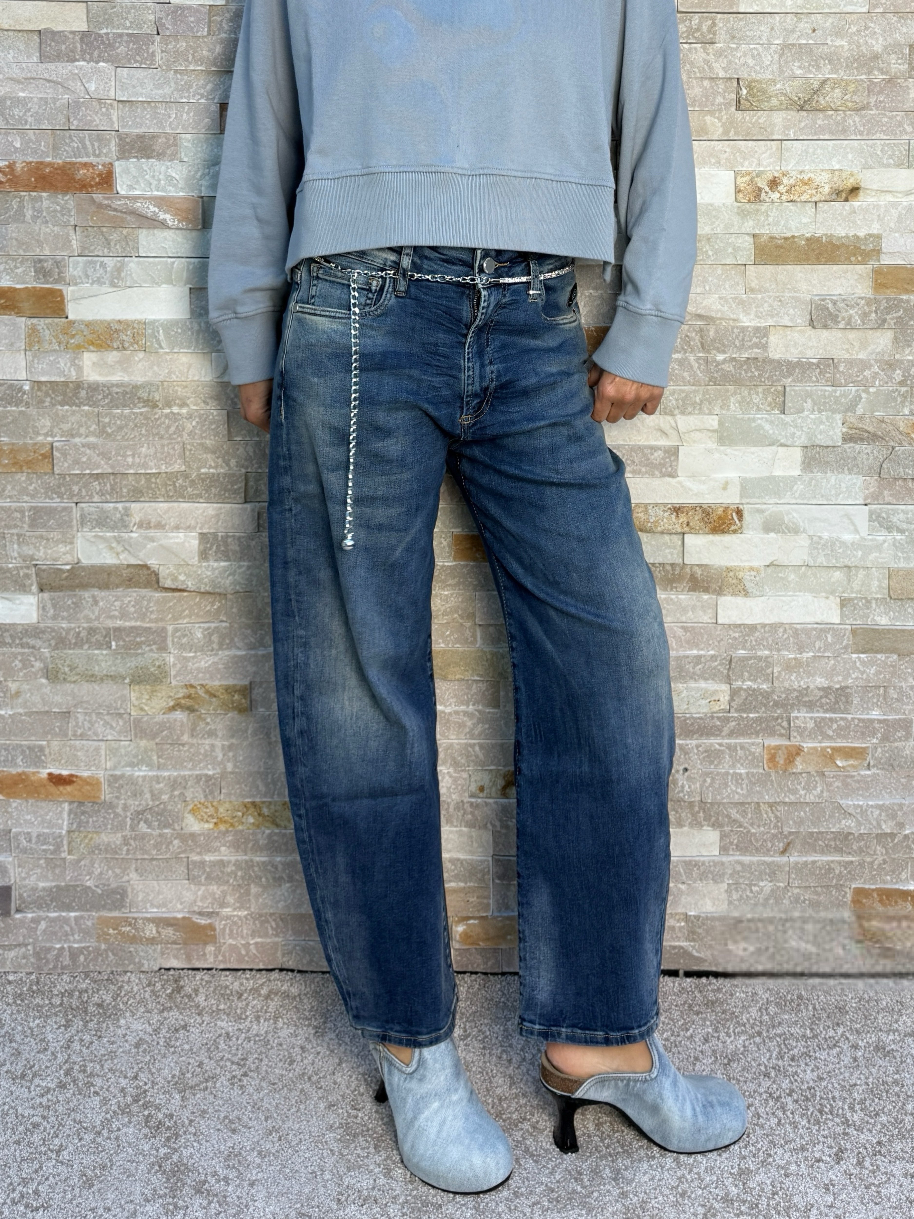 Jeans ER YOANA O-Shape in Queen Blue
