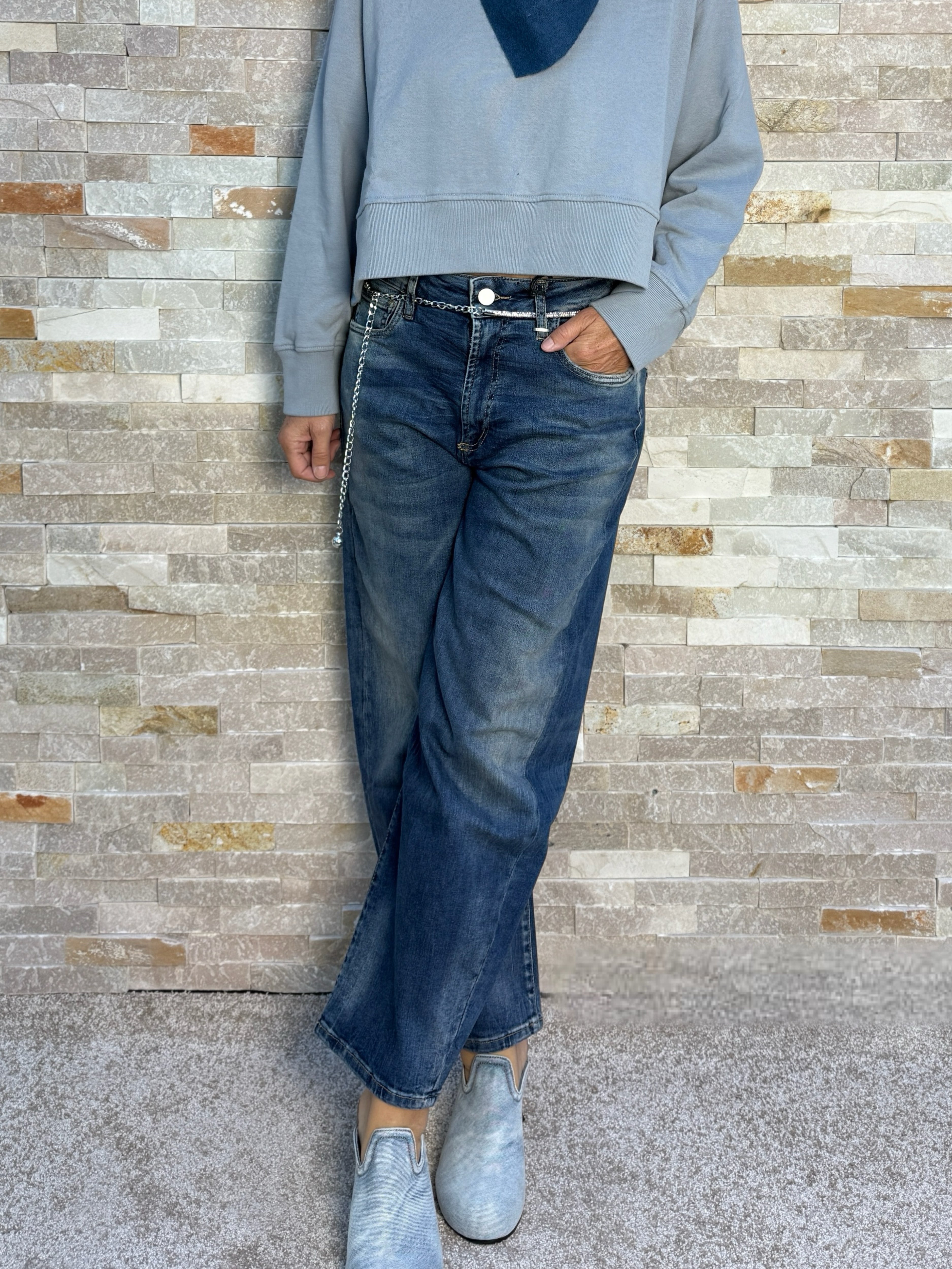 Jeans ER YOANA O-Shape in Queen Blue