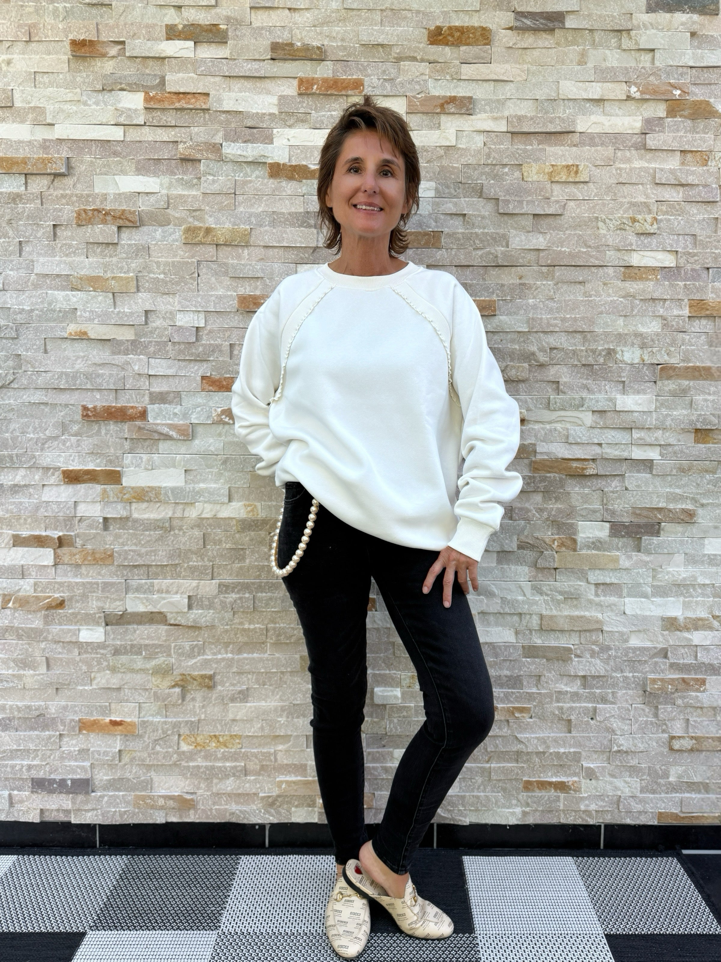 Skinny Jeans MANOU in Black