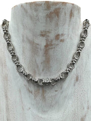 Giederkette Eighty 45cm Silber