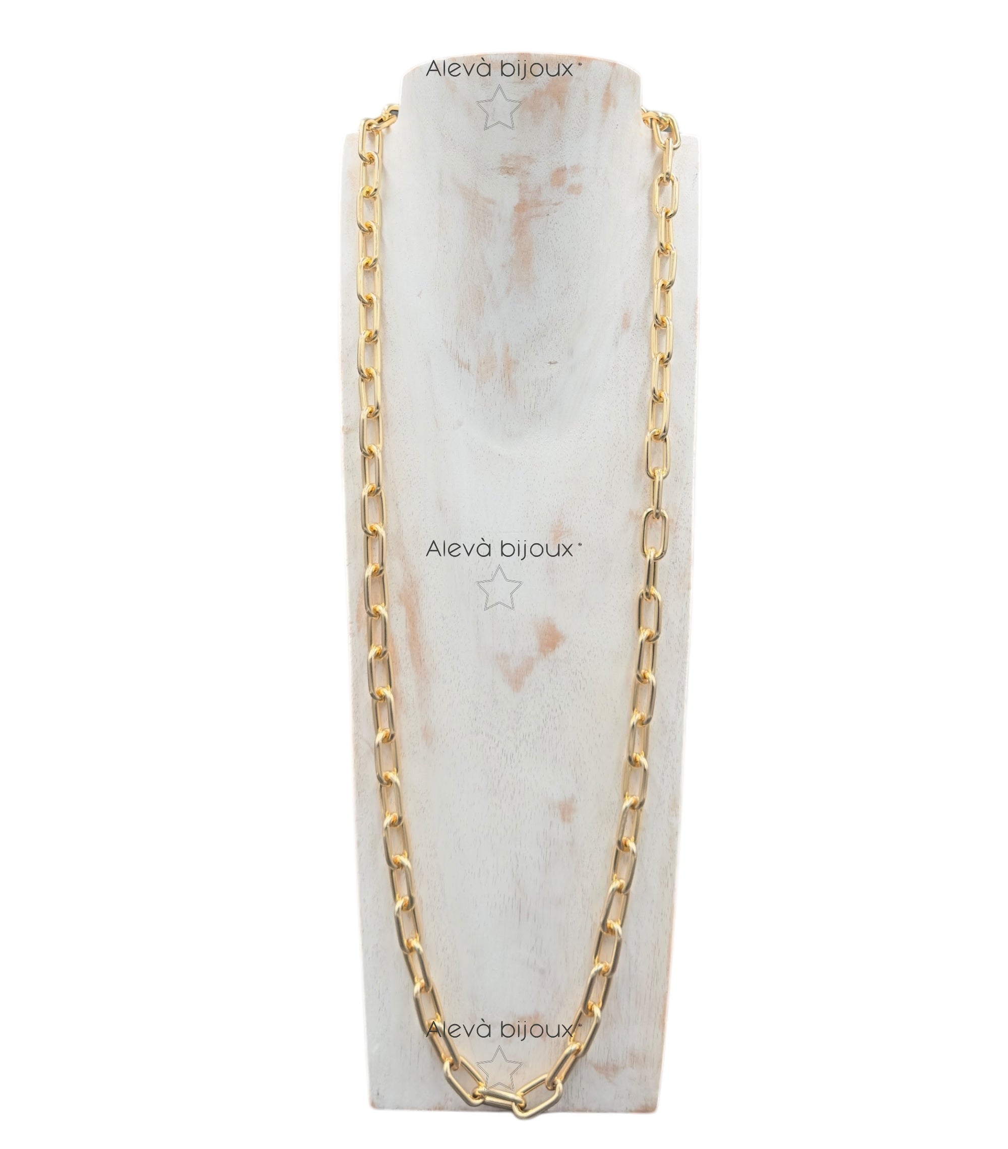 Lange Halskette Sorrento slim 90cm vergoldet glänzend