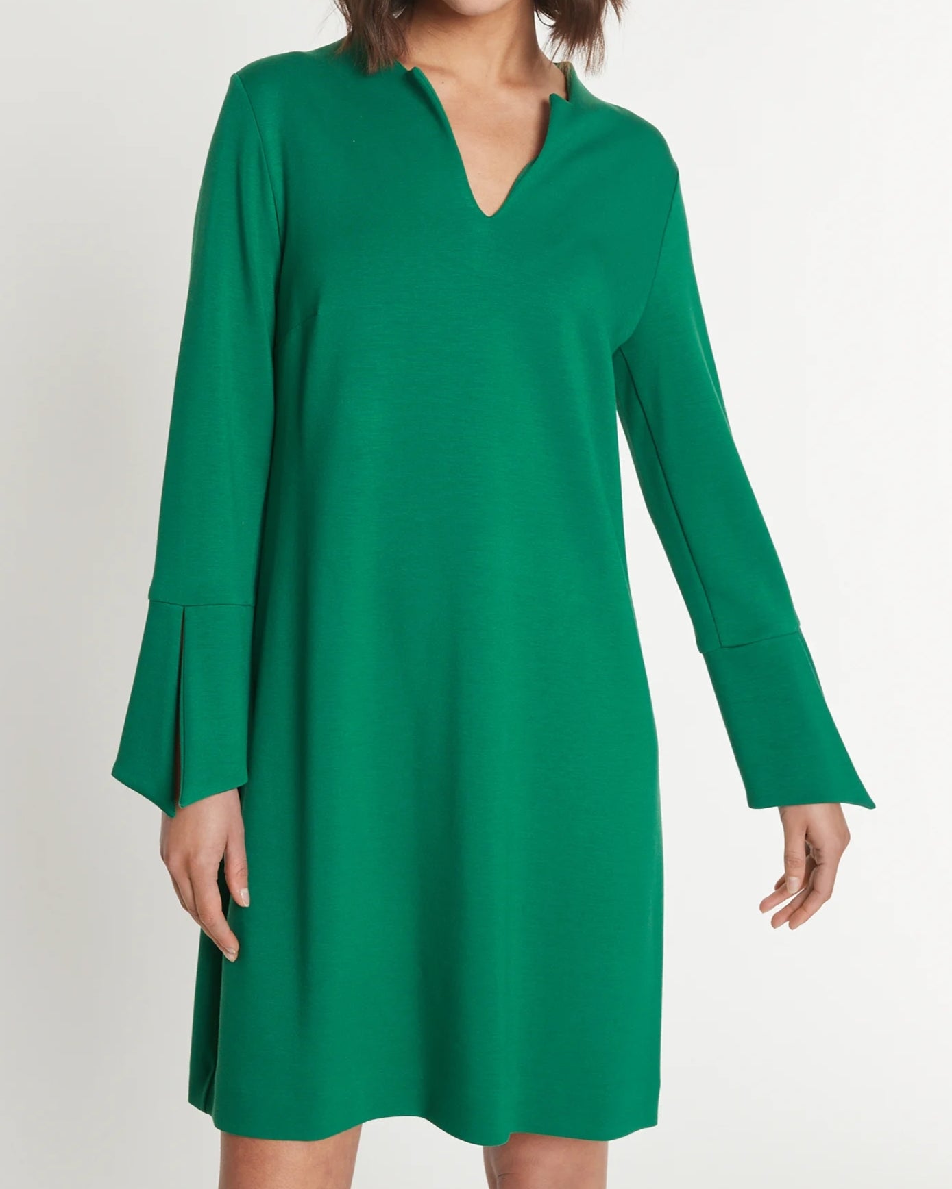 Tunika Jersey Kleid Mejsa in Grün