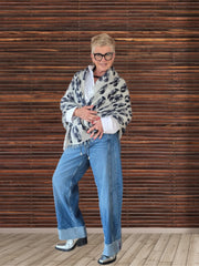 Jeans regular loose Leal blue No.3