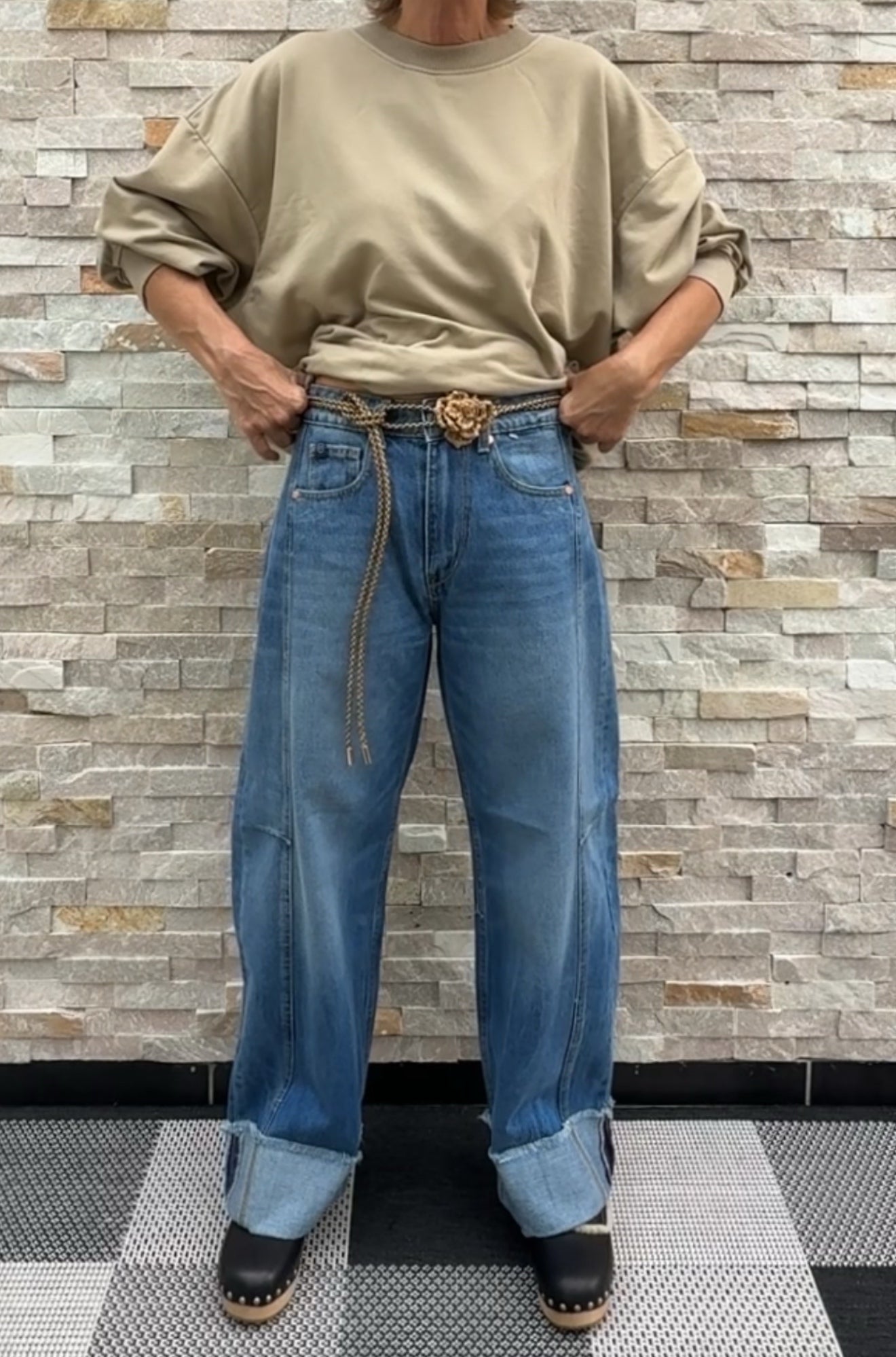 Jeans regular loose Leal blau Nr.3
