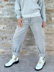 O-Shape Jeans YOANA in Sunrice Blue