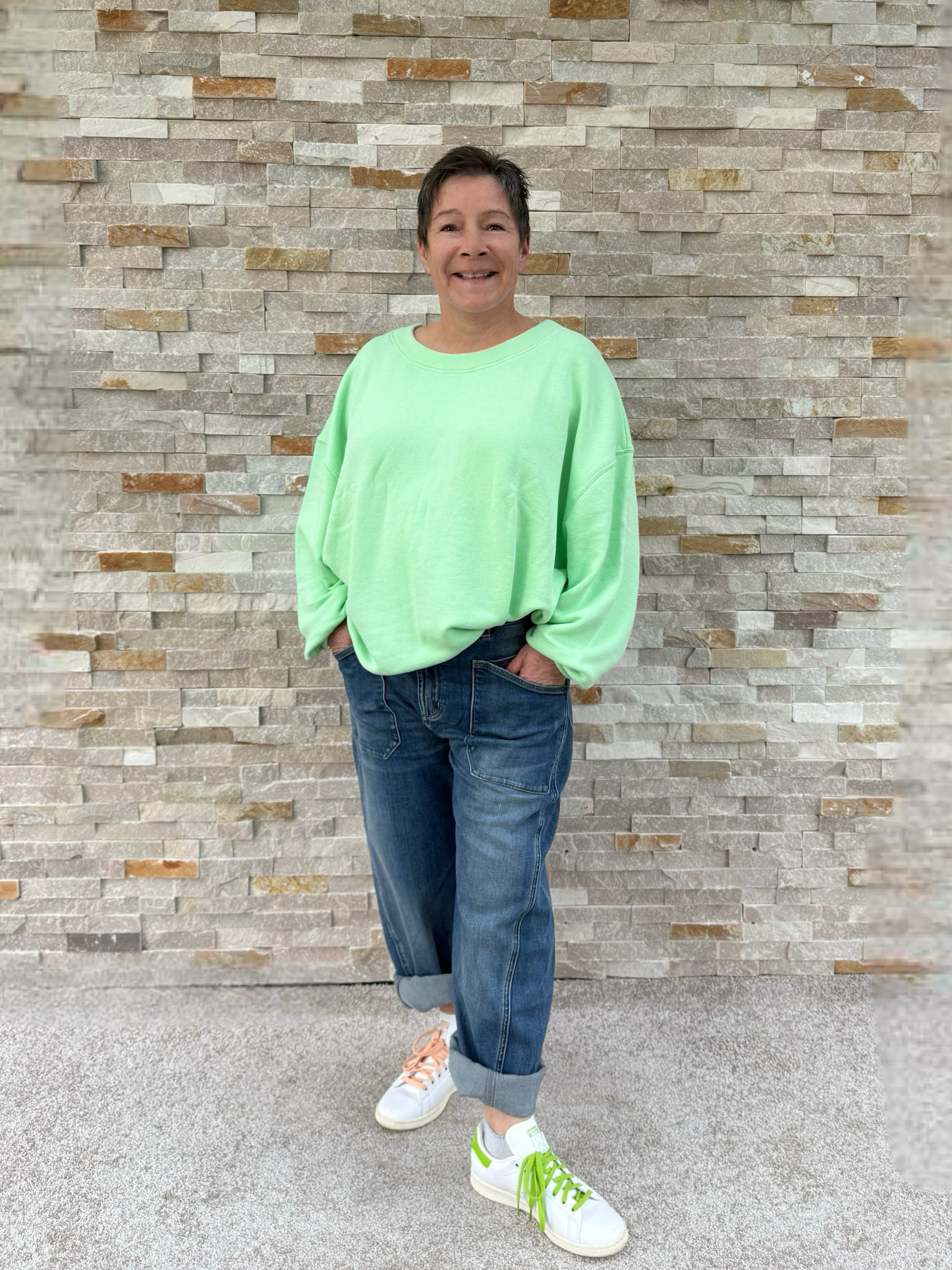 O-Shape Jeans ISABELLA in Domain Blue