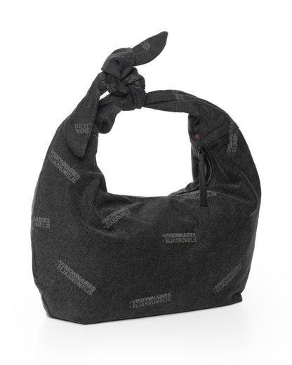 Hobo Bag MILDRED mit ER Logo Demin Black