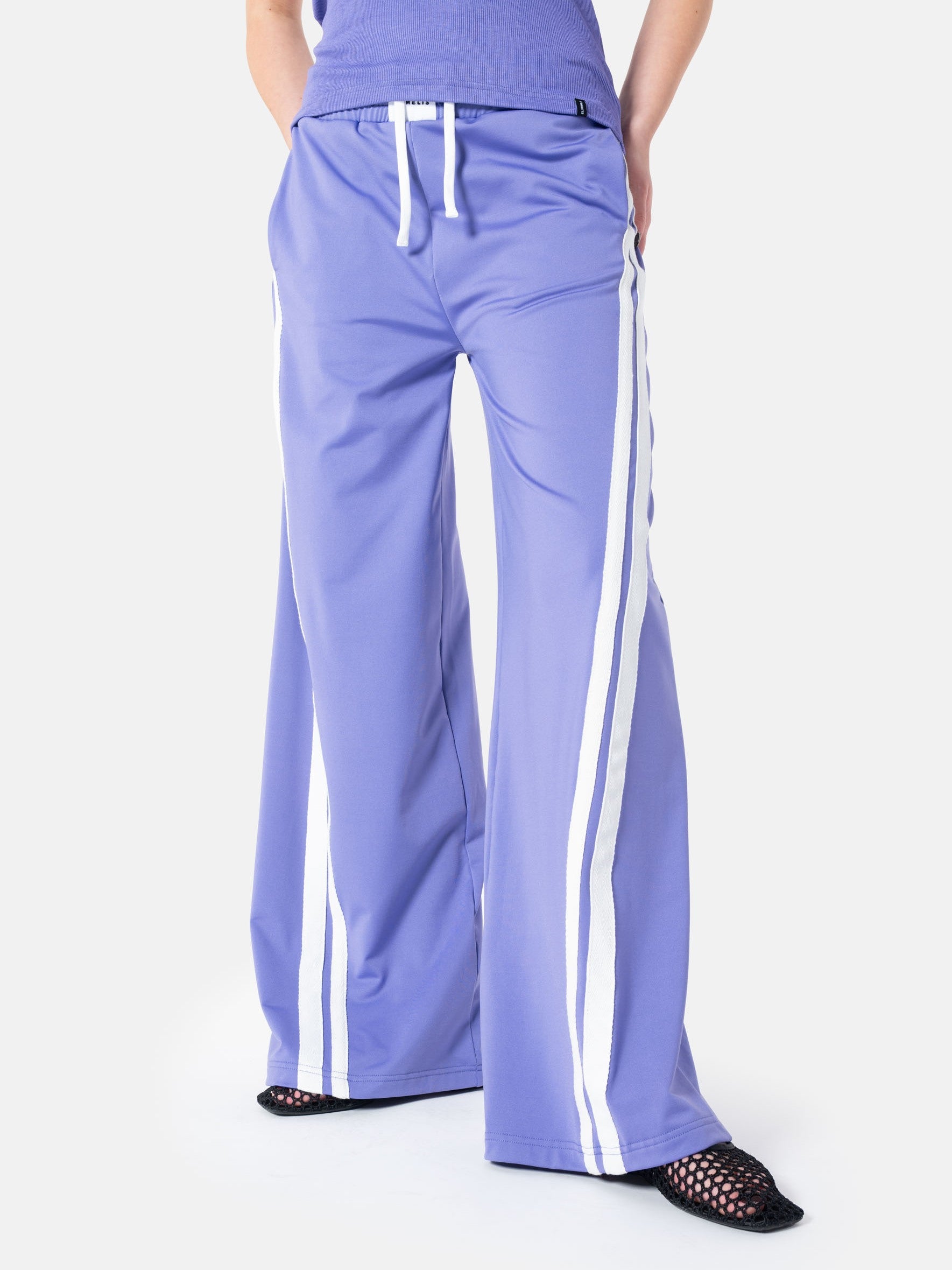 Jogg Pant PENNI mit Streifen in Violet