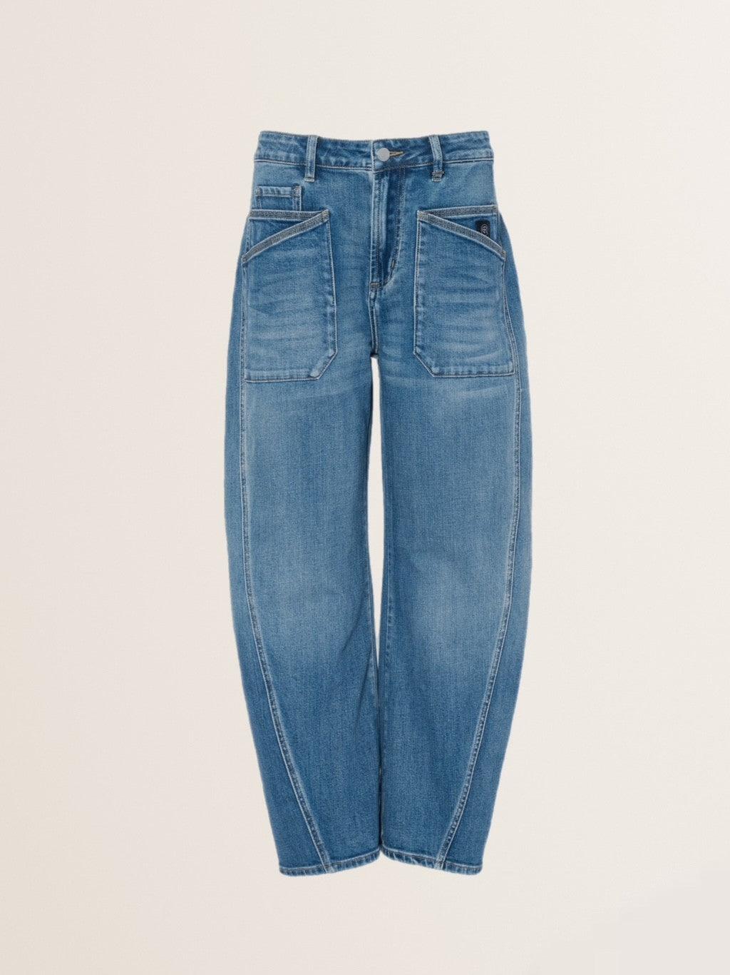 O-Shape Jeans ISABELLA in Domain Blue
