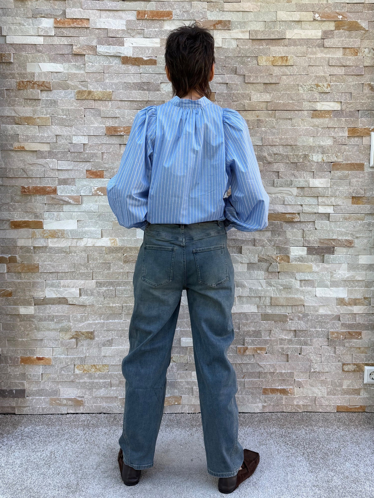 O-Shape Jeans ISABELLA dirty water blue