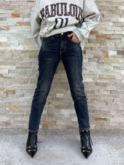 Relaxed fit Jeans LEONA in barbuda blue