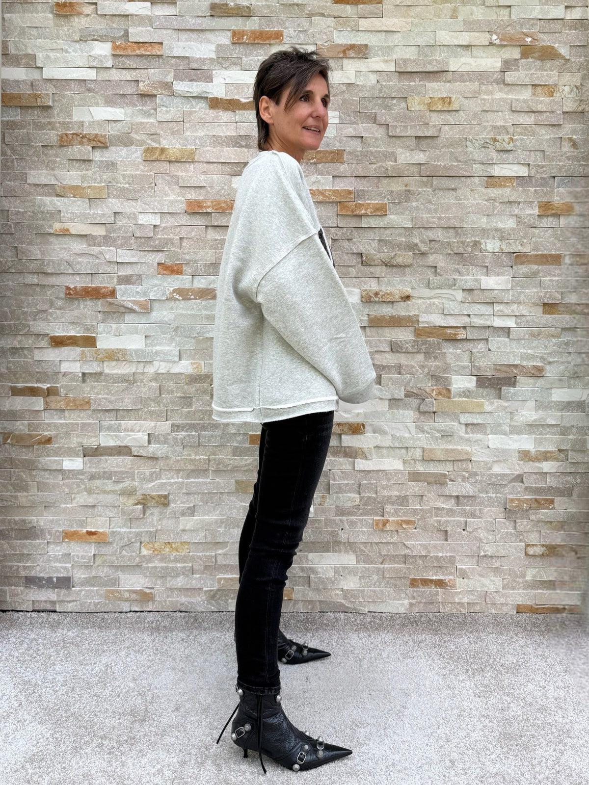 Skinny Jeans MANOU in Black