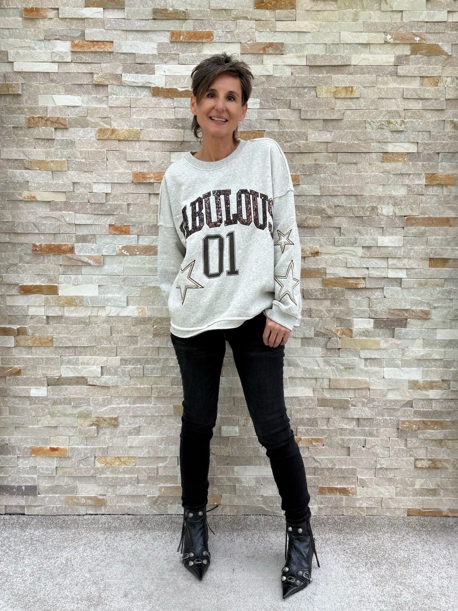 Skinny Jeans MANOU in Black