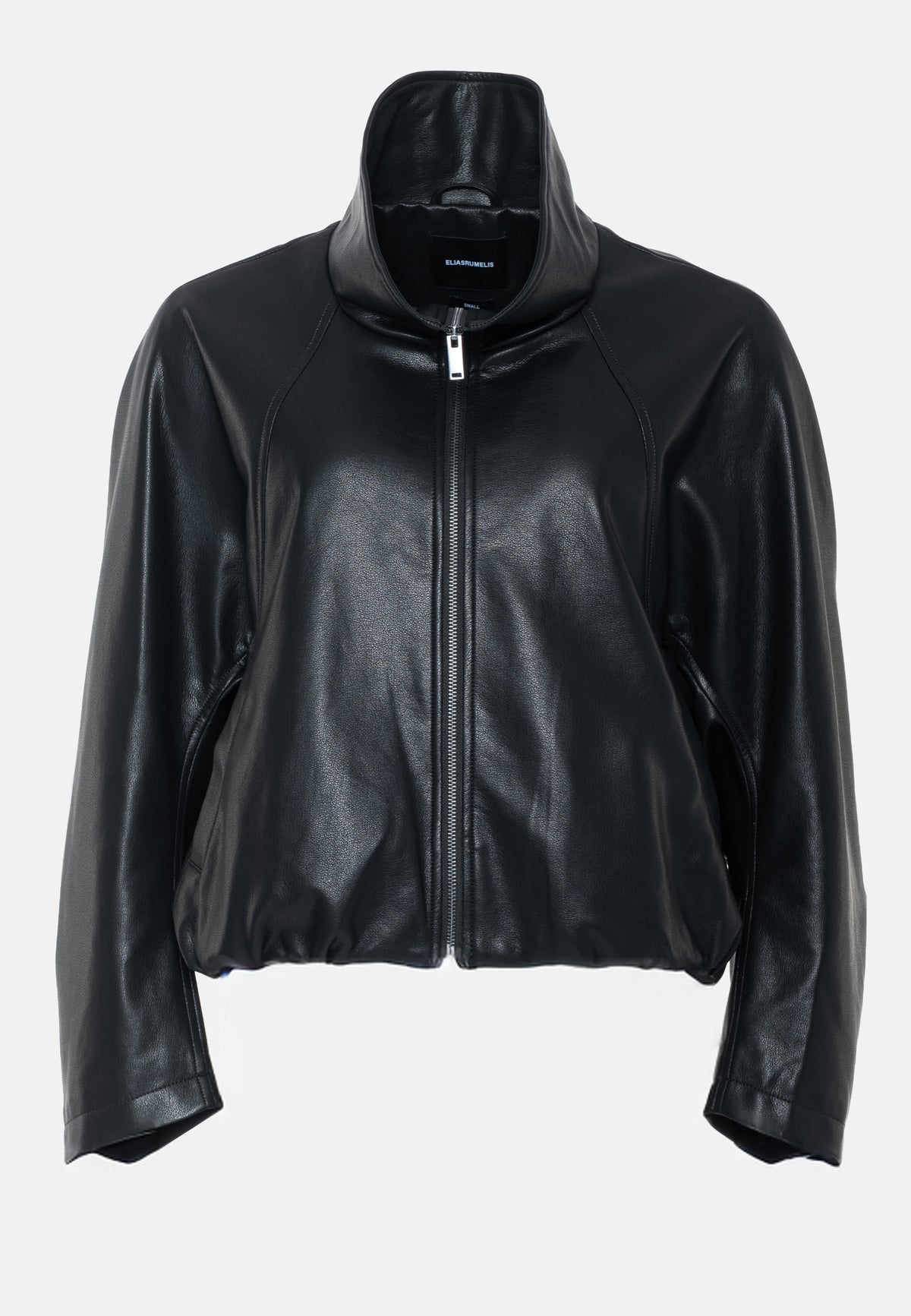 Blouson REVERIE in Lederimitat Schwarz