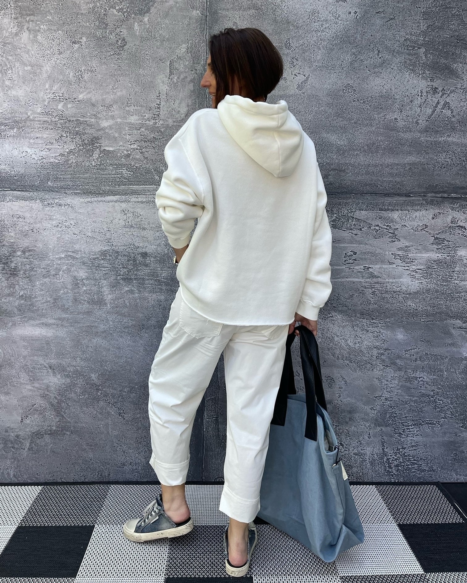 O-Shape Hose YOANA in Offwhite