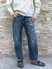 O-Shape Jeans YOANA in puerto blue
