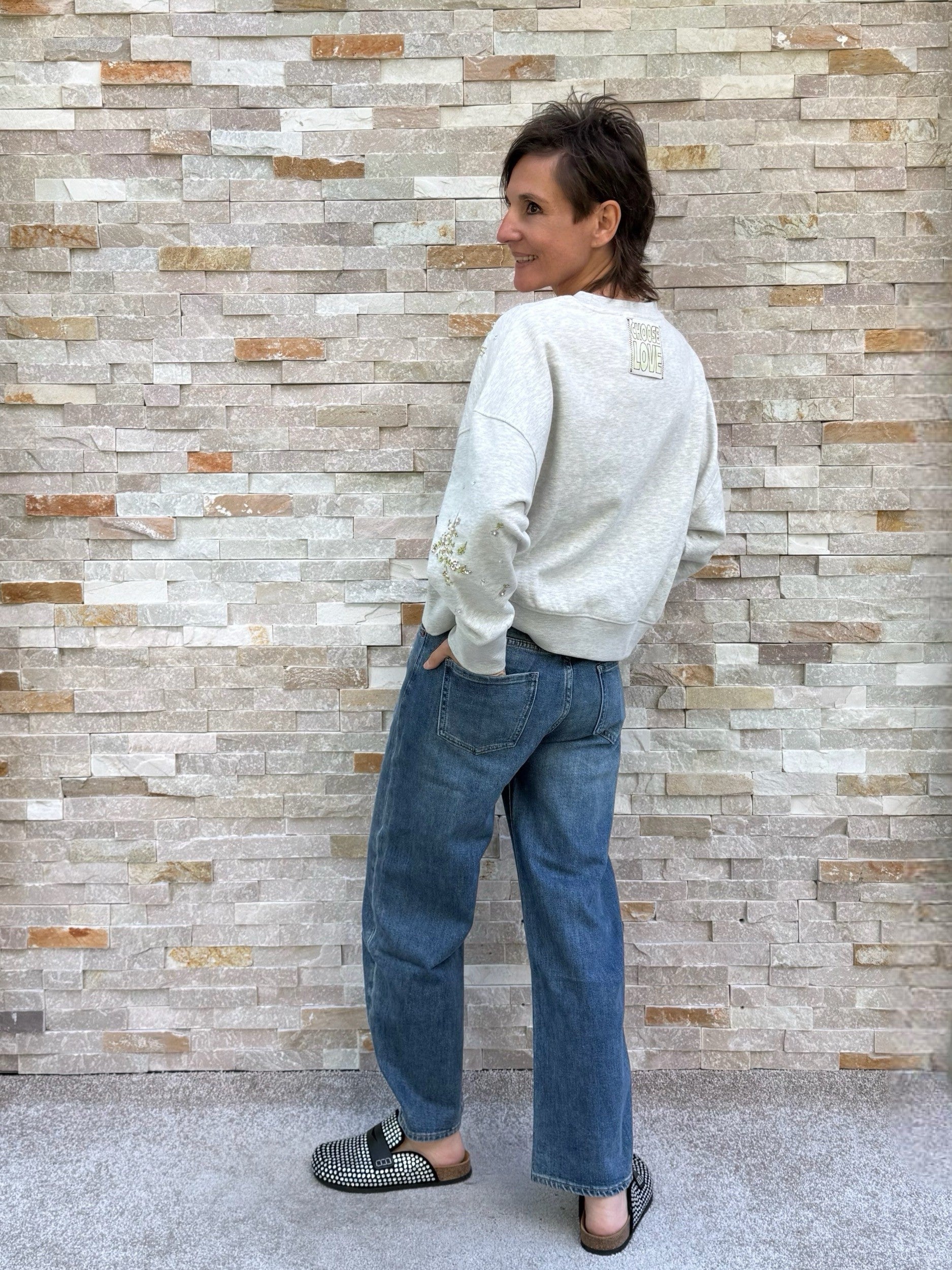 O-Shape Jeans YOANA in puerto blue