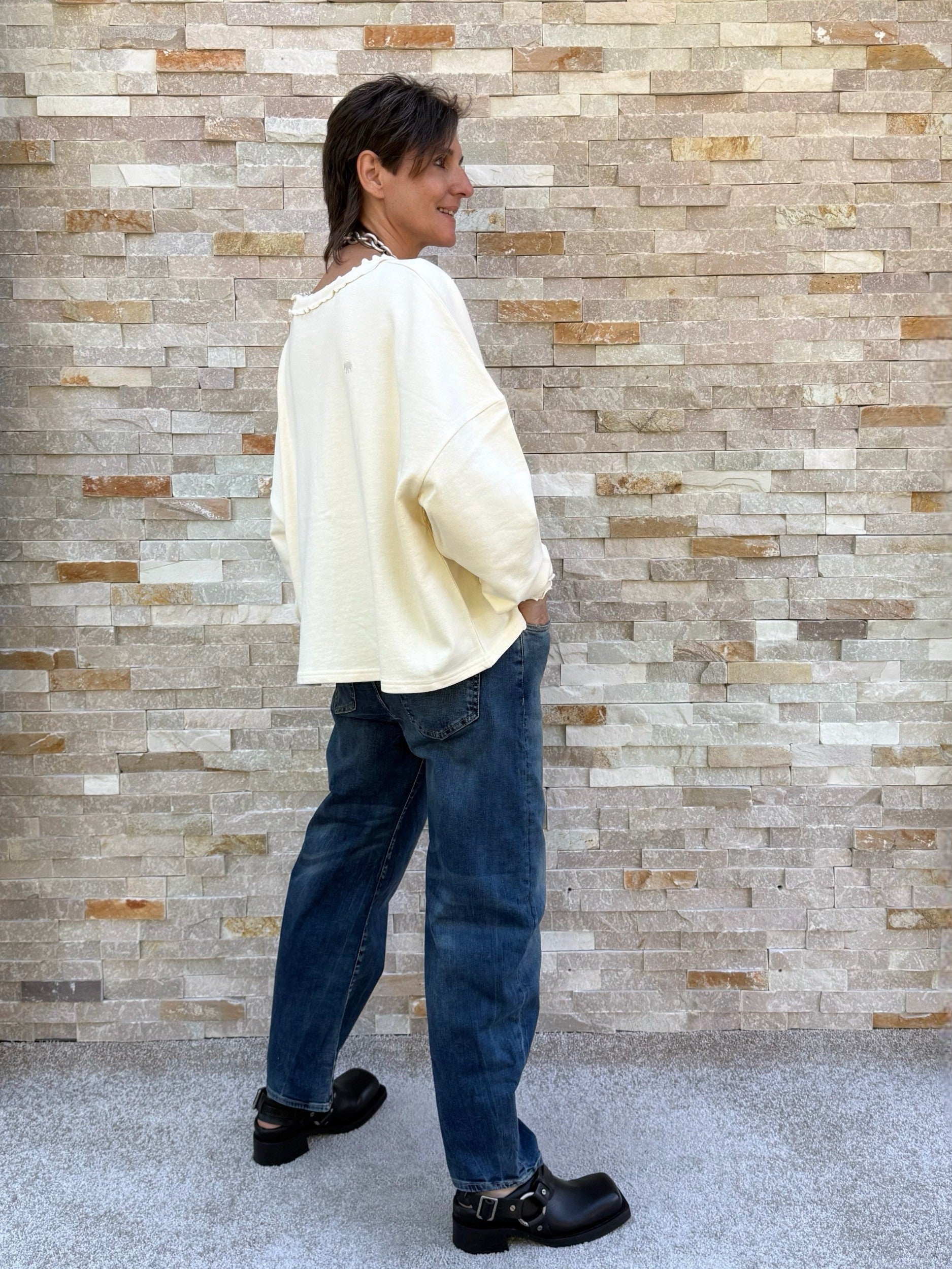 Jeans ER YOANA O-Shape in Queen Blue